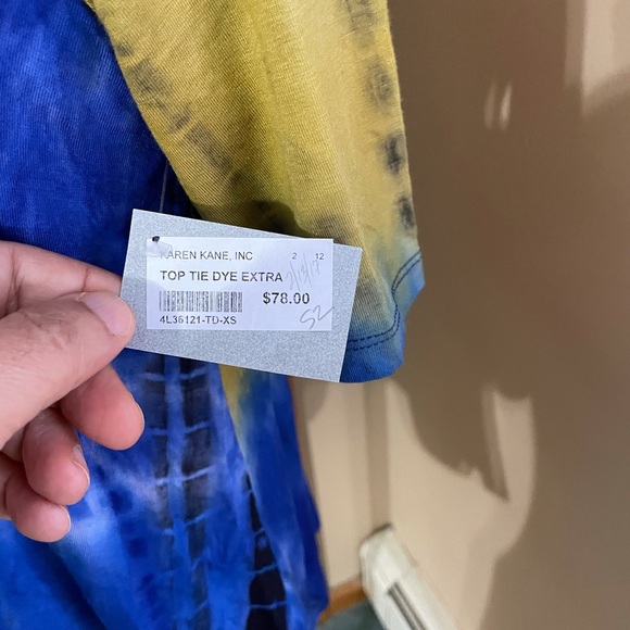NWT - Karen Kane Tie Dye top - Picture 8 of 11